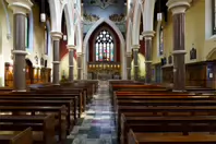 THIS WAS THE SACRED HEART CHURCH WHEN I PHOTOGRAPHED IT [THE CRESCENT LIMERICK APRIL 2022]-244637-1