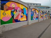 MURALS BY CLAIRE PROUVOST AT TARA STREET DART STATION [HALLOWEEN 2024]-244270-1