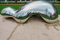 DIPPING THE OTHER WING SCULPTURE BY EILIS O'CONNELL [A RECENT ADDITION TO WILTON PARK]-245738-1