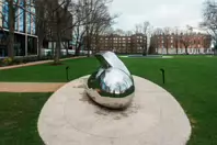 DIPPING THE OTHER WING SCULPTURE BY EILIS O'CONNELL [A RECENT ADDITION TO WILTON PARK]-245739-1