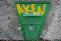 THIS STYLE OF POST BOX ON LOWER KIMMAGE ROAD IS RARE [BUT NOT UNIQUE]-245862-1