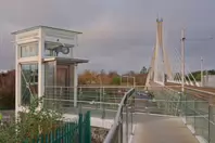 THERE ARE TWO TRAM STOPS IN DUNDRUM [AND ONE FEATURES THE LANDMARK WILLIAM DARGAN BRIDGE]-245873-1