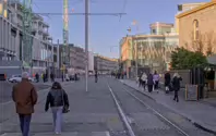 THE HARCOURT TRAM STOP AND NEARBY [FEATURING THE BLEEDING HORSE PUB AND THE WETHERSPOONS HOTEL]-245486-1