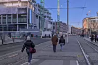 THE HARCOURT TRAM STOP AND NEARBY [FEATURING THE BLEEDING HORSE PUB AND THE WETHERSPOONS HOTEL]-245487-1