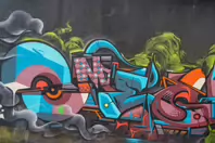 STREET ART INCLUDING THE SLEEPING PATTERNS MURALS [THE CAHILL MAY ROBERTS SITE JUNE 2016]-244472-1