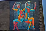 STREET ART INCLUDING THE SLEEPING PATTERNS MURALS [THE CAHILL MAY ROBERTS SITE JUNE 2016]-244479-1