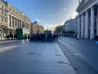 ON THE 8 OF DECEMBER I WALKED ALONG O'CONNELL STREET [AND WAS SURPRISED TO SEE A GROUP OF SYRIANS CELEBRATING THE FALL OF THE ASSAD REGIME]-245215-1