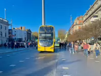 ON THE 8 OF DECEMBER I WALKED ALONG O'CONNELL STREET [AND WAS SURPRISED TO SEE A GROUP OF SYRIANS CELEBRATING THE FALL OF THE ASSAD REGIME]-245218-1