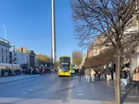 ON THE 8 OF DECEMBER I WALKED ALONG O'CONNELL STREET [AND WAS SURPRISED TO SEE A GROUP OF SYRIANS CELEBRATING THE FALL OF THE ASSAD REGIME]-245220-1