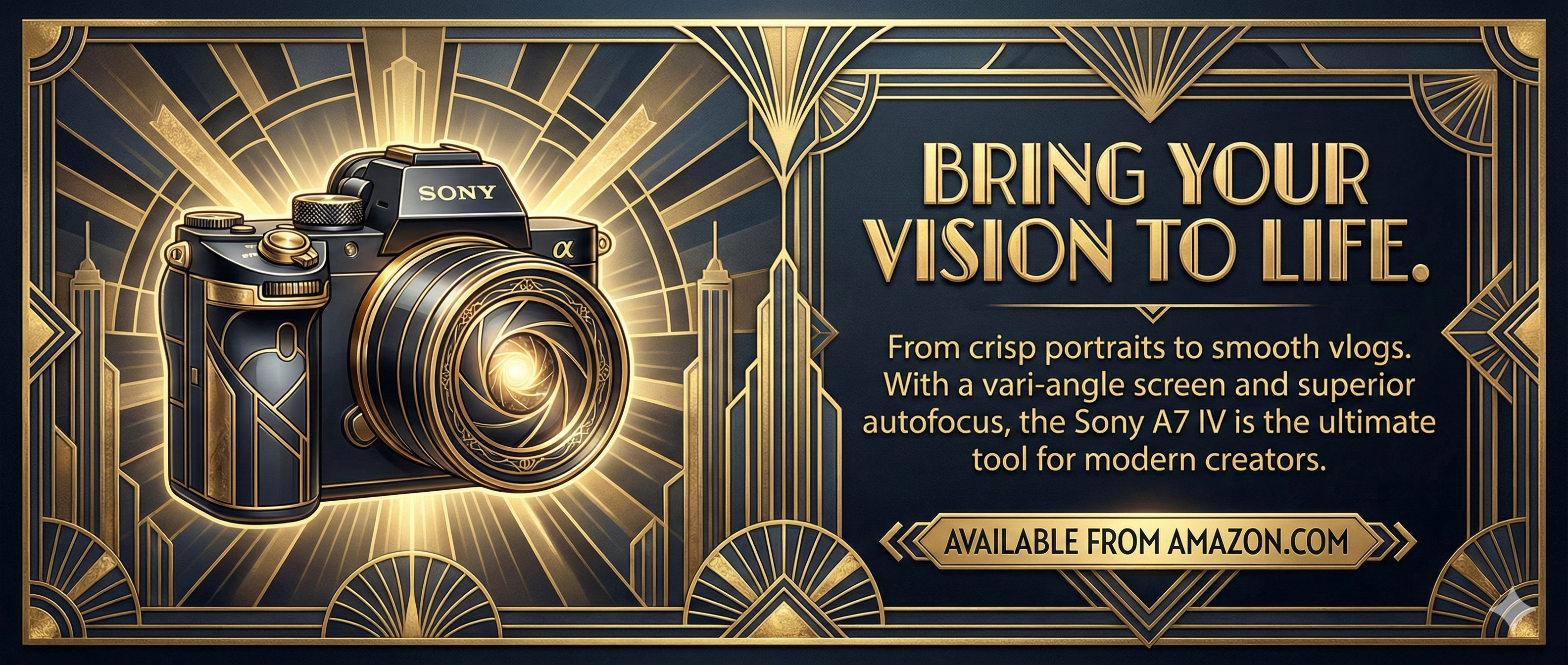 ADVERTISMENT FOR SONY A7IV