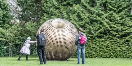 SCULPTURE BY BRIAN KING [ AT FARMLEIGH HOUSE IN PHOENIX PARK DUBLIN]-127249-squashed