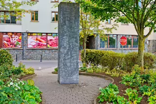 TEMPLECRONEY STONE SCULPTED BY MICHELLE BYRNE [CARLOW TOWN 30 AUGUST 2024]-239551-1