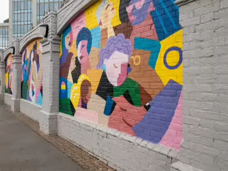MURALS BY CLAIRE PROUVOST AT TARA STREET DART STATION [HALLOWEEN 2024]-244279-1
