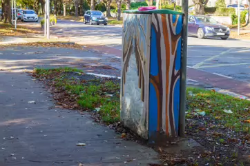 AN EXAMPLE OF PAINT-A-BOX STREET ART BY TRACEY DALTON [GRIFFITH AVENUE 14 OCTOBER 2024]-242643-1