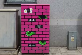 MORE PAINT-A-BOX STREET ART BY BY MARTA OKUKICZ [A TALE IN THE WALL]-236745-1