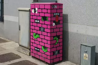 MORE PAINT-A-BOX STREET ART BY BY MARTA OKUKICZ [A TALE IN THE WALL]-236746-1