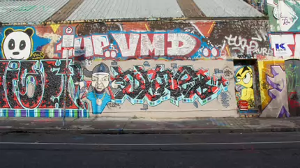 THE FAMOUS U2 GRAFFITI WALL [14 OCTOBER 2014 ABOUT A YEAR BEFORE IT WAS DEMOLISHED]-234474-1 THE FAMOUS U2 GRAFFITI WALL