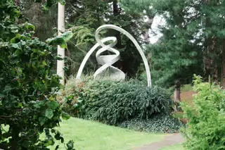 WHAT IS LIFE SCULPTURE [BY CHARLES JENCKS AT THE NATIONAL BOTANIC GARDENS IN DUBLIN]-242078-1