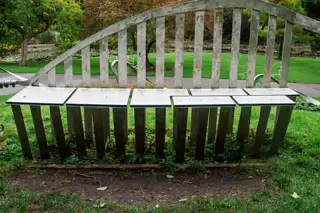 WHAT IS LIFE SCULPTURE [BY CHARLES JENCKS AT THE NATIONAL BOTANIC GARDENS IN DUBLIN]-242085-1