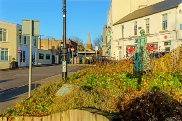 ANNE DEVLIN SCULPTURE [RATHFARNHAM VILLAGE DECEMBER 2024]-245506-1