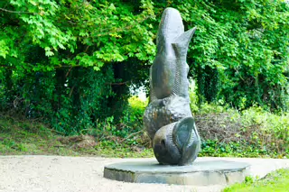 PISCES OR THE FISH STATUE [AN EXAMPLE OF PUBLIC ART IN CHAPELIZOD]-232352-1