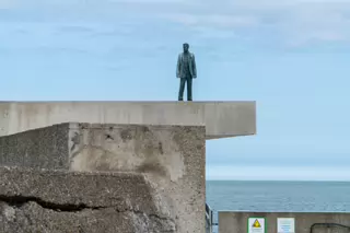 ROGER CASEMENT STATUE [DUN LAOGHAIRE BATHS 23 JULY 2024]-237116-1