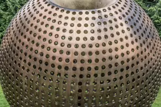 SCULPTURE BY BRIAN KING [ AT FARMLEIGH HOUSE IN PHOENIX PARK DUBLIN]-127244-squashed