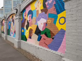 MURALS BY CLAIRE PROUVOST AT TARA STREET DART STATION [HALLOWEEN 2024]-244279-1