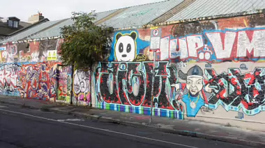 THE FAMOUS U2 GRAFFITI WALL [14 OCTOBER 2014 ABOUT A YEAR BEFORE IT WAS DEMOLISHED]-234477-1 THE FAMOUS U2 GRAFFITI WALL