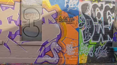 THE FAMOUS U2 GRAFFITI WALL [14 OCTOBER 2014 ABOUT A YEAR BEFORE IT WAS DEMOLISHED]-234478-1 THE FAMOUS U2 GRAFFITI WALL