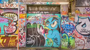THE FAMOUS U2 GRAFFITI WALL [14 OCTOBER 2014 ABOUT A YEAR BEFORE IT WAS DEMOLISHED]-234480-1 THE FAMOUS U2 GRAFFITI WALL