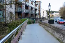 ANNA LIVIA BRIDGE ACROSS THE LIFFEY [CHAPELIZOD VILLAGE ON BOTH SIDES OF THE RIVER]-231237-1