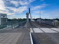 THE LUAS TRAM STOP IN DUNDRUM [FEATURING THE ATTRACTIVE WILLIAM DARGAN BRIDGE]-231486-1