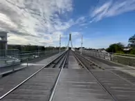 THE LUAS TRAM STOP IN DUNDRUM [FEATURING THE ATTRACTIVE WILLIAM DARGAN BRIDGE]-231491-1