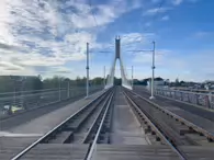 THE LUAS TRAM STOP IN DUNDRUM [FEATURING THE ATTRACTIVE WILLIAM DARGAN BRIDGE]-231492-1