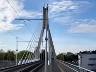 THE LUAS TRAM STOP IN DUNDRUM [FEATURING THE ATTRACTIVE WILLIAM DARGAN BRIDGE]-231494-1