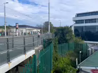 THE LUAS TRAM STOP IN DUNDRUM [SUNDAY 21 APRIL 2024]-231479-1