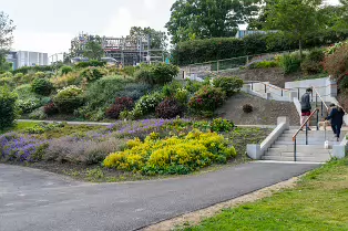 THE AREA NEAR THE OLD KIOSK SOON TO BE A TEAROOM [BLACKROCK PUBLIC PARK]-238263-1