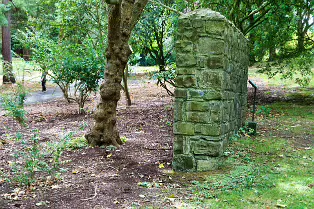 A SECTION OF THE ORIGINAL ESTATE WALL [BOTANIC GARDENS 28 AUGUST 2024-239311-1