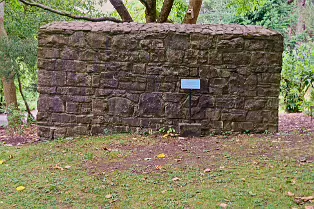 A SECTION OF THE ORIGINAL ESTATE WALL [BOTANIC GARDENS 28 AUGUST 2024-239313-1