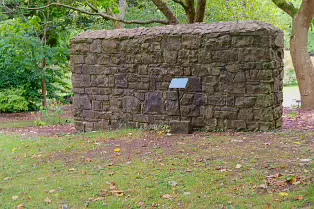 A SECTION OF THE ORIGINAL ESTATE WALL [BOTANIC GARDENS 28 AUGUST 2024-239314-1