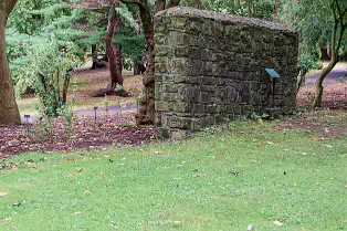 A SECTION OF THE ORIGINAL ESTATE WALL [BOTANIC GARDENS 28 AUGUST 2024-239315-1