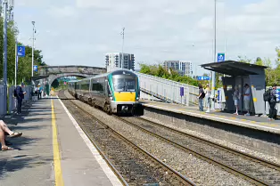 BROOMBRIDGE LUAS TRAM STOP AND IRISH RAIL STATION [THE SCHEDULED TRAINS DID NOT ARRIVE]-237635-1