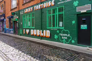 TEMPLE BAR WAS VERY COLOURFUL TODAY [IMMEDIATELY AFTER SOME REALLY INTENSE RAIN]-239053-1