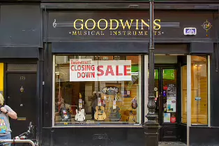 GOODWINS MUSICAL INSTRUMENTS IN THE PROCESS OF CLOSING [DUE TO RETIREMENT]-237902-1