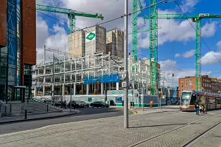 THE HARCOURT SQUARE DEVELOPMENT IS A WORK IN PROGRESS [HARCOURT LUAS TRAM STOP]-238206-1 THE HARCOURT SQUARE DEVELOPMENT IS A WORK IN PROGRESS