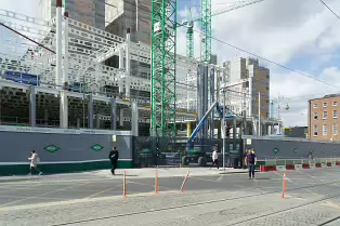 THE HARCOURT SQUARE DEVELOPMENT IS A WORK IN PROGRESS [HARCOURT LUAS TRAM STOP]-238209-1 THE HARCOURT SQUARE DEVELOPMENT IS A WORK IN PROGRESS