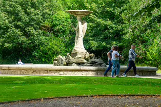 IVEAGH GARDENS OFTEN DESCRIBED AS A HIDDEN GEM OR SECRET GARDEN [I WAS SURPRISED TO SEE A HERON]-238183-1 IVEAGH GARDENS OFTEN DESCRIBED AS A HIDDEN GEM OR SECRET GARDEN