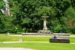 IVEAGH GARDENS OFTEN DESCRIBED AS A HIDDEN GEM OR SECRET GARDEN [I WAS SURPRISED TO SEE A HERON]-238188-1 IVEAGH GARDENS OFTEN DESCRIBED AS A HIDDEN GEM OR SECRET GARDEN