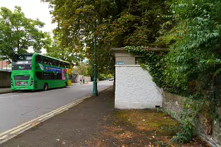 THE REMAINS OF A GENTS ONLY PUBLIC TOILET [PALMERSTOWN PARK]--239187-1